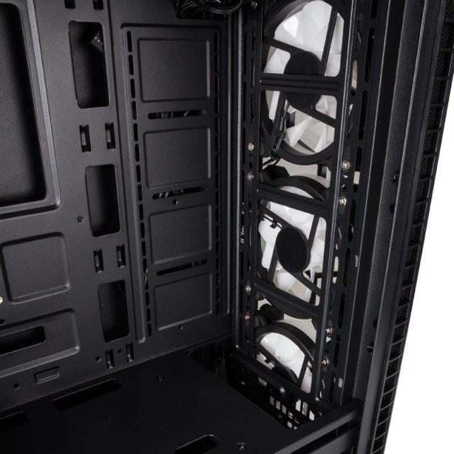 Кутия Kolink Observatory RGB TG Mid-Tower, Черен