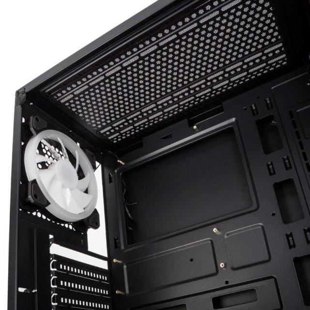 Кутия Kolink Observatory RGB TG Mid-Tower, Черен