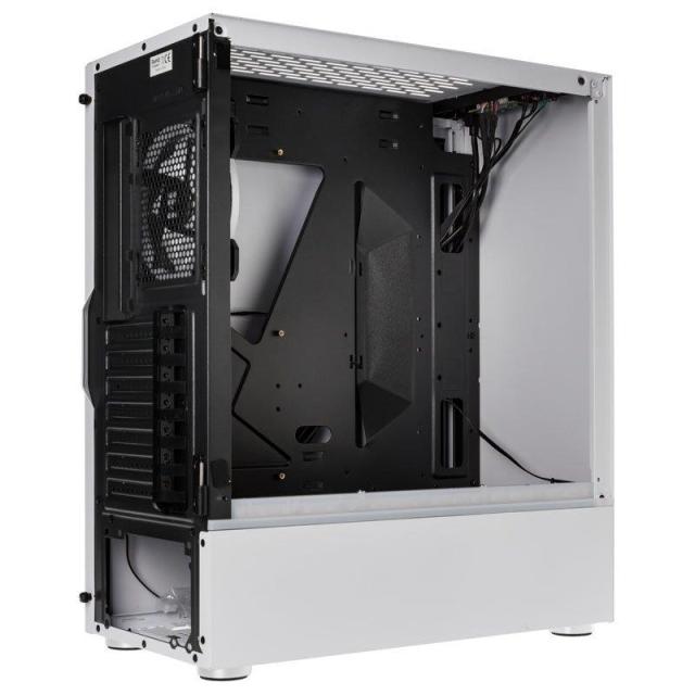 Кутия Kolink Bastion RGB TG Mid-tower White