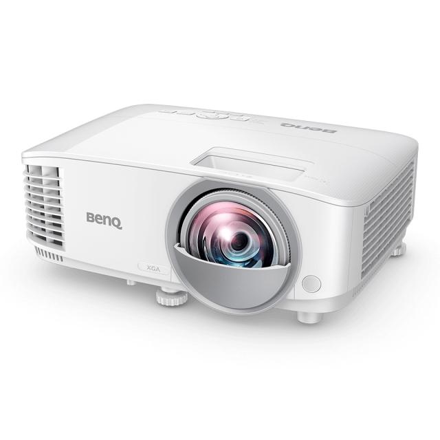 Мултимедиен проектор BenQ MX808STH, Short Throw, DLP, XGA (1024x768), 20 000:1, 3600 ANSI Lumens, Anti-Dust Sensor, VGA, 2xHDMI, VGA out, Audio in/out, RS232, USB (typeA) 5V/1.5A, Speaker 1x10W, Optional interactive kit(PW02/PT12), Optional QCast QP2