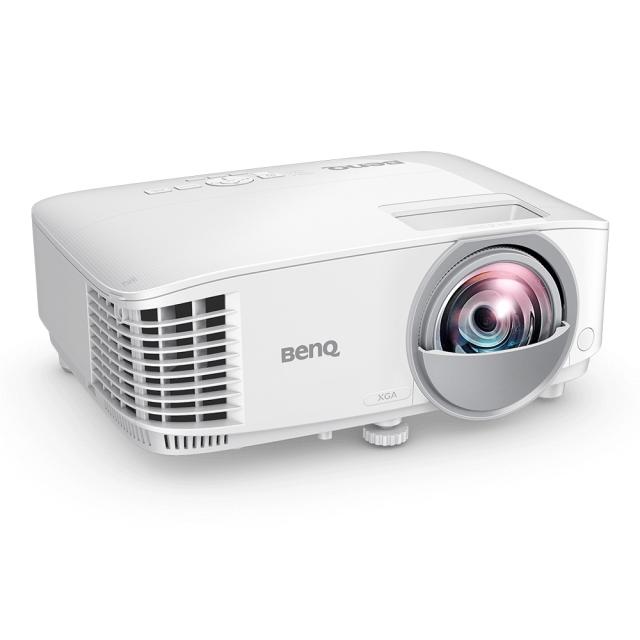 Мултимедиен проектор BenQ MX808STH, Short Throw, DLP, XGA (1024x768), 20 000:1, 3600 ANSI Lumens, Anti-Dust Sensor, VGA, 2xHDMI, VGA out, Audio in/out, RS232, USB (typeA) 5V/1.5A, Speaker 1x10W, Optional interactive kit(PW02/PT12), Optional QCast QP2