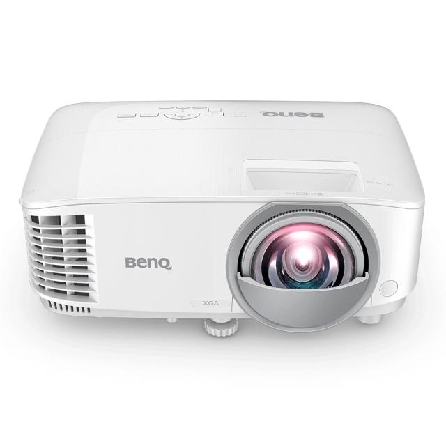 Мултимедиен проектор BenQ MX808STH, Short Throw, DLP, XGA (1024x768), 20 000:1, 3600 ANSI Lumens, Anti-Dust Sensor, VGA, 2xHDMI, VGA out, Audio in/out, RS232, USB (typeA) 5V/1.5A, Speaker 1x10W, Optional interactive kit(PW02/PT12), Optional QCast QP2