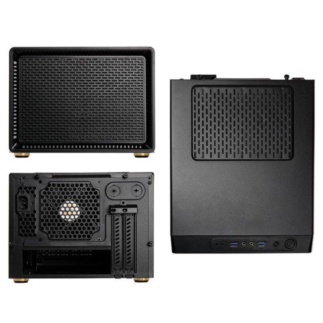 Кутия Kolink Satellite Cube, Mini-ITX, Micro-ATX, Черен