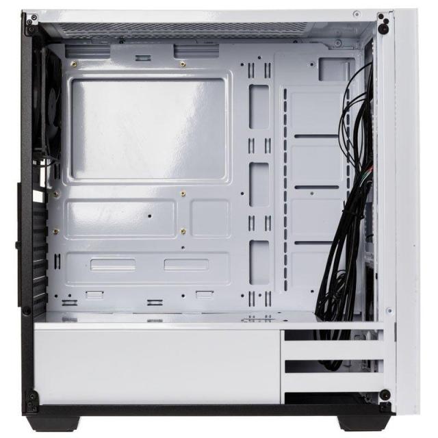 Кутия Kolink Stronghold White TG, Mid-Tower, Бял, GEKL-041