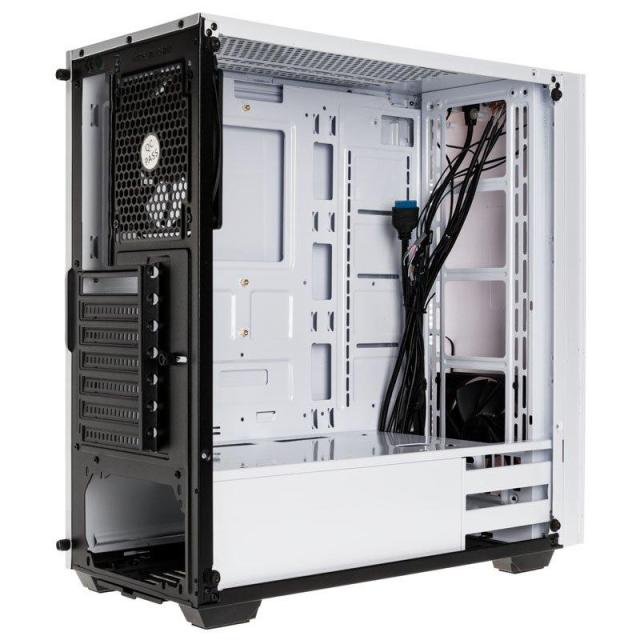 Кутия Kolink Stronghold White TG, Mid-Tower, Бял, GEKL-041