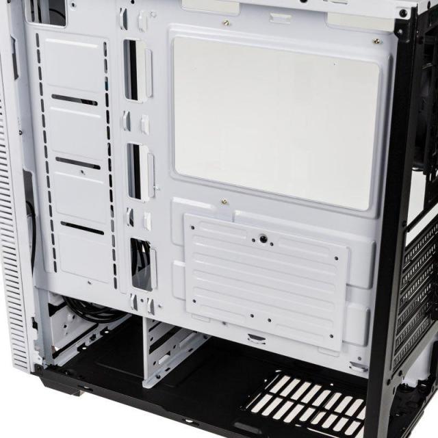 Кутия Kolink Stronghold White TG, Mid-Tower, Бял, GEKL-041