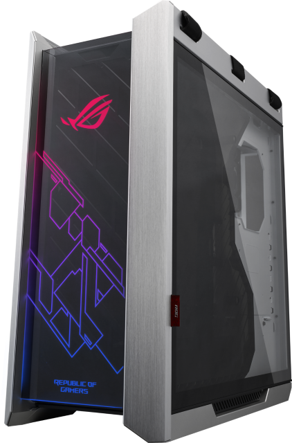 Кутия ASUS ROG Strix Helios White Edition GX601 Aura Sync RGB, ATX/EATX Mid-Tower 