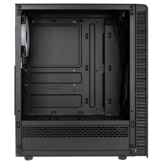 Кутия Kolink Observatory Lite Mesh RGB Mid-Tower, Черен