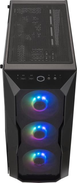 Кутия Cooler Master MasterBox TD500, Black, ARGB