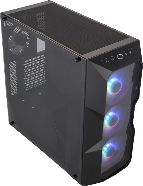 Кутия Cooler Master MasterBox TD500, Black, ARGB