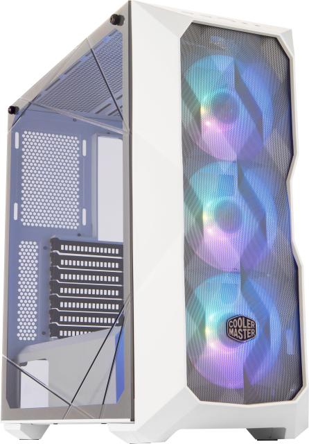Кутия Cooler Master MasterBox TD500, Mesh, White, ARGB