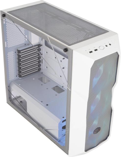 Кутия Cooler Master MasterBox TD500, Mesh, White, ARGB