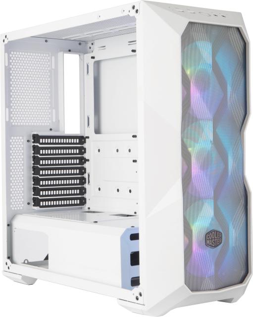 Кутия Cooler Master MasterBox TD500, Mesh, White, ARGB
