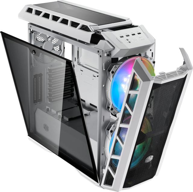 Кутия Cooler Master MasterCase H500P White Mesh ARGB TG