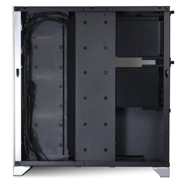 Кутия Lian Li PC-O11 Dynamic XL ROG Certified Mid-Tower, Tempered Glass, Сив