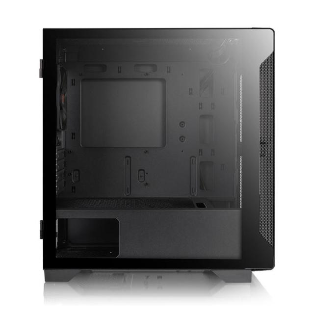Кутия THERMALTAKE S100 TG, Micro Tower, Черна