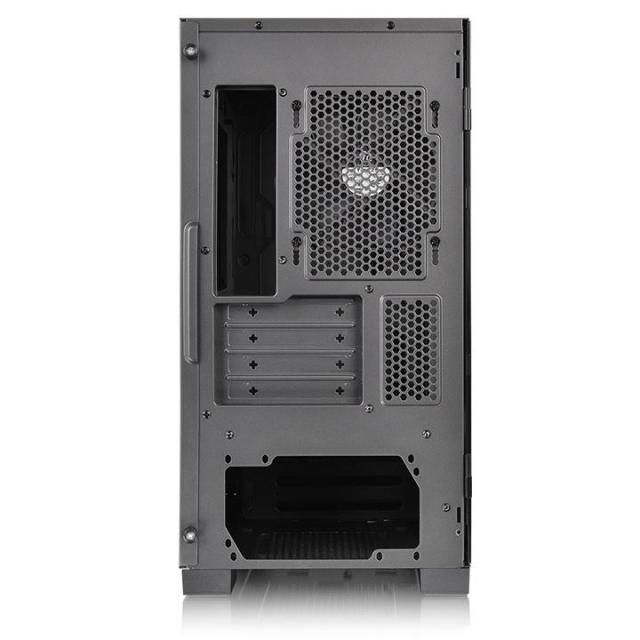 Кутия THERMALTAKE S100 TG, Micro Tower, Черна