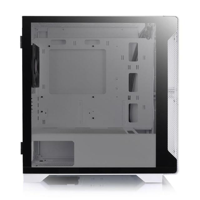 Кутия THERMALTAKE S100 TG, Micro Tower, Бяла