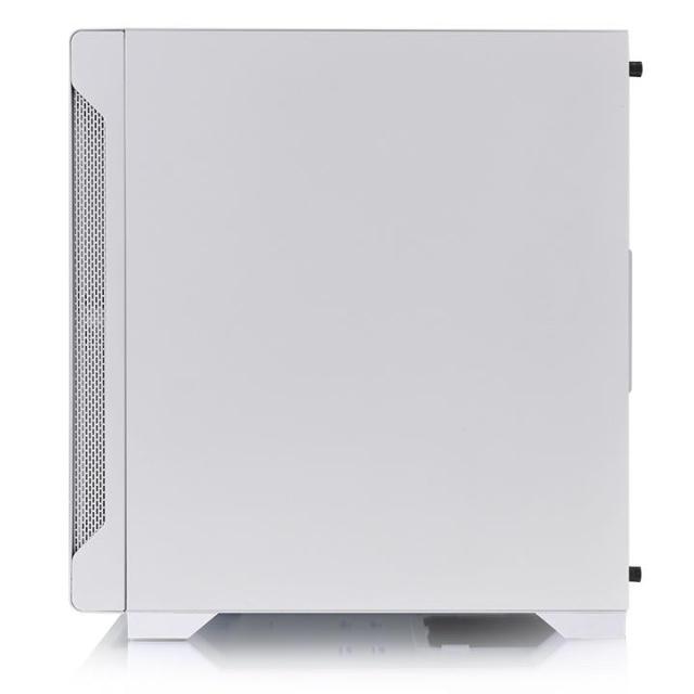 Кутия THERMALTAKE S100 TG, Micro Tower, Бяла
