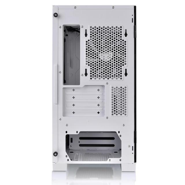 Кутия THERMALTAKE S100 TG, Micro Tower, Бяла