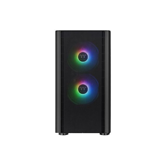 Кутия THERMALTAKE V150 TG ARGB, Micro Tower, Черна