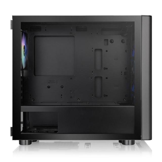 Кутия THERMALTAKE V150 TG ARGB, Micro Tower, Черна