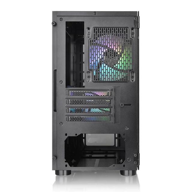 Кутия THERMALTAKE V150 TG ARGB, Micro Tower, Черна