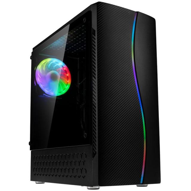 Кутия Kolink Inspire К5 АRGB TG, Mid-tower, ATX