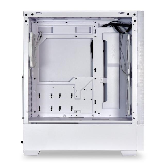 Кутия Lian Li LANCOOL 205 Mesh Mid-Tower, Tempered Glass, Бяло