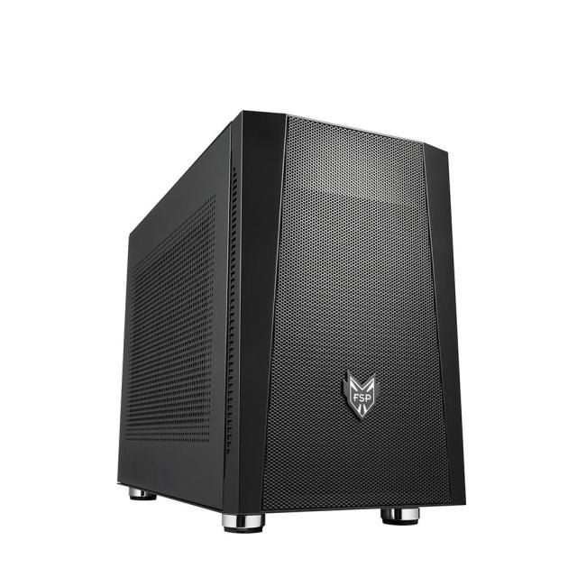 Кутия FSP CST350 Plus Mini-tower, Черен
