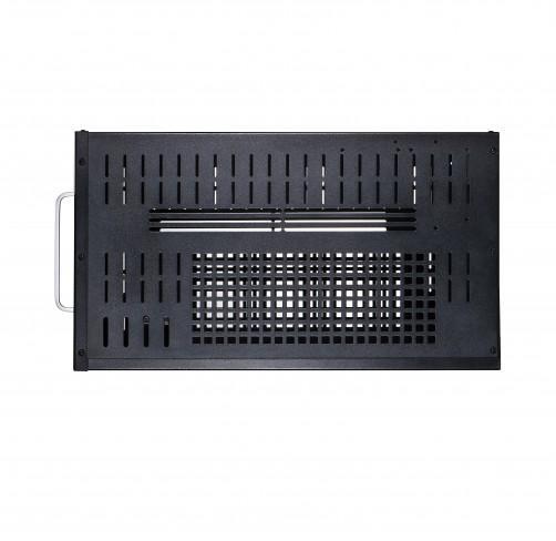 Кутия SPIRE RACKSPER 6U PRO, За комуникационен шкаф, Без захранване, Черен