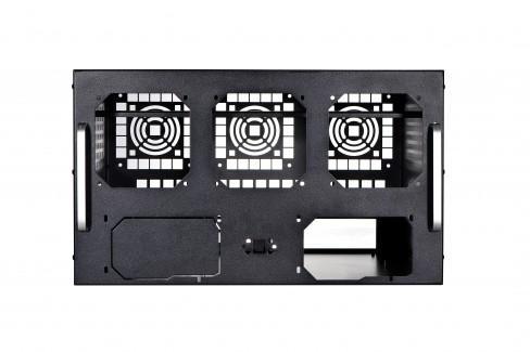Кутия SPIRE RACKSPER 6U PRO, За комуникационен шкаф, Без захранване, Черен