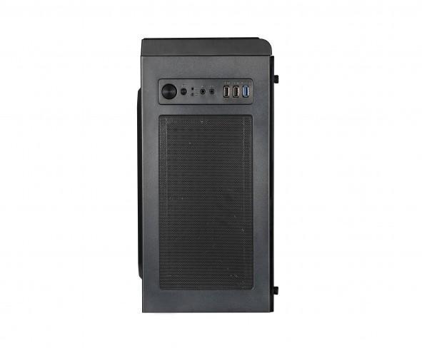 Кутия SPIRE 7022 RGB, Без захранване, 2 x USB 2.0, 1 x USB 3.0, Черен