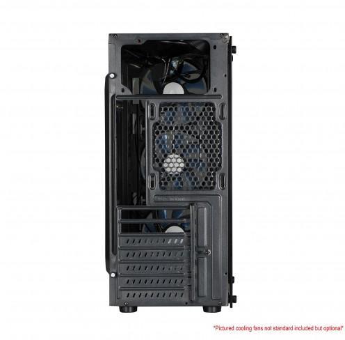 Кутия SPIRE 7022 RGB, Без захранване, 2 x USB 2.0, 1 x USB 3.0, Черен