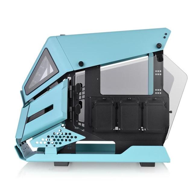Кутия Thermaltake AH T200 TG Turquoise mATX Mini Tower