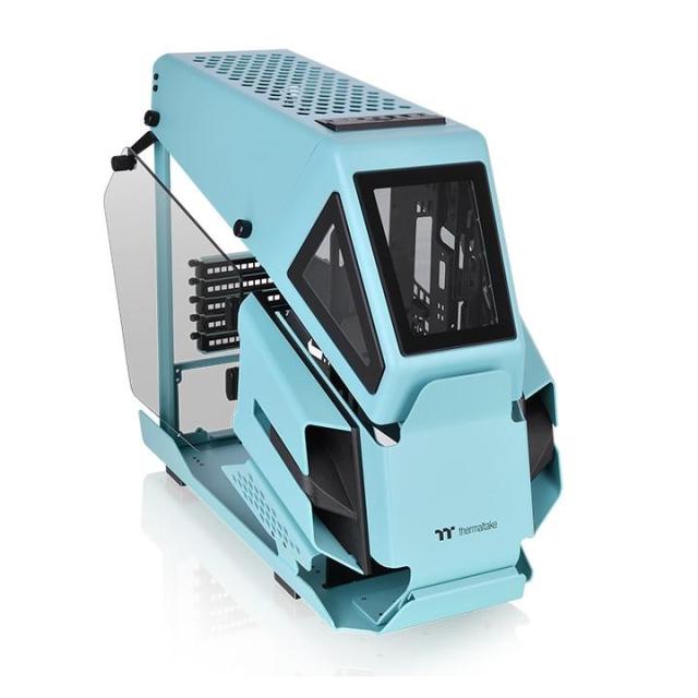 Кутия Thermaltake AH T200 TG Turquoise mATX Mini Tower