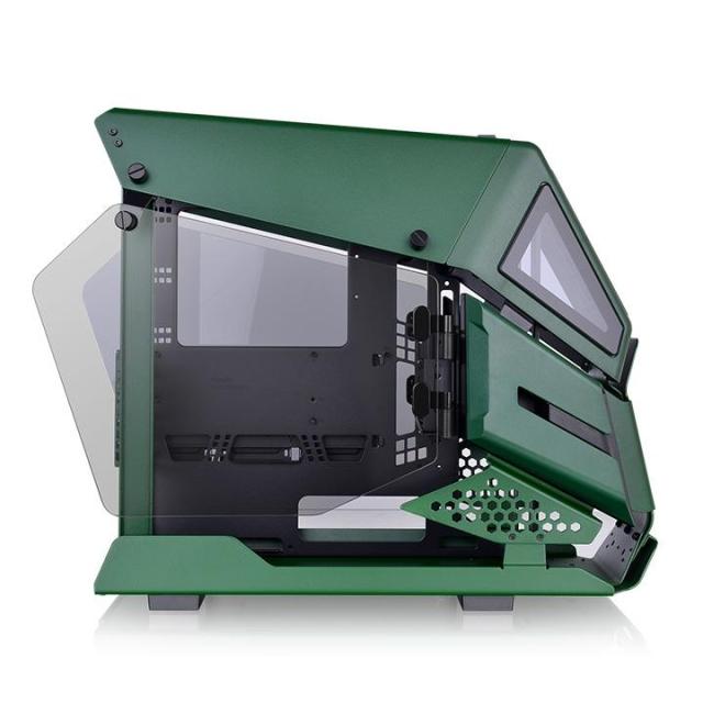 Кутия Thermaltake AH T200 TG Racing Green mATX Mini Tower