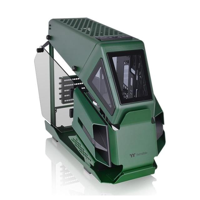 Кутия Thermaltake AH T200 TG Racing Green mATX Mini Tower