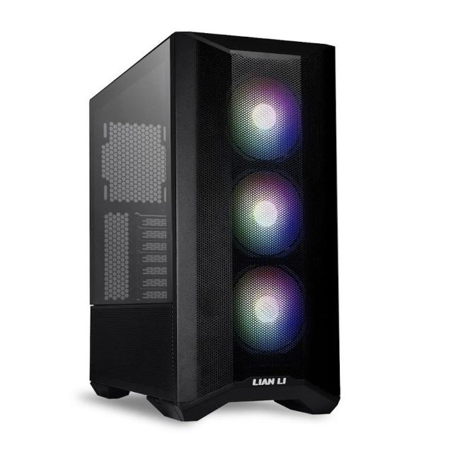Кутия Lian Li LANCOOL II Mesh C Mid-Tower, Tempered Glass, DRGB, Черно