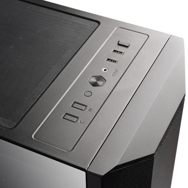 Кутия Lian Li LANCOOL II Mesh C Mid-Tower, Tempered Glass, DRGB, Черно