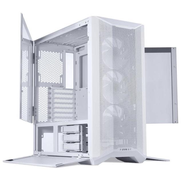 Кутия Lian Li LANCOOL II Mesh C Snow Mid-Tower, Tempered Glass, DRGB, Бял
