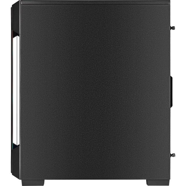 Кутия Corsair iCUE 220T RGB Smart Mid Tower, Tempered Glass, Черно