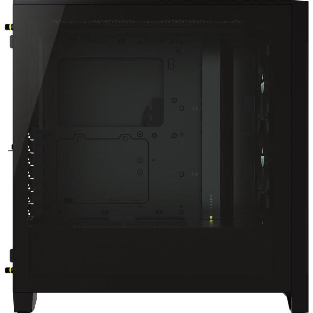 Кутия Corsair iCUE 4000X RGB Mid Tower, Tempered Glass, Черно, CC-9011204-WW