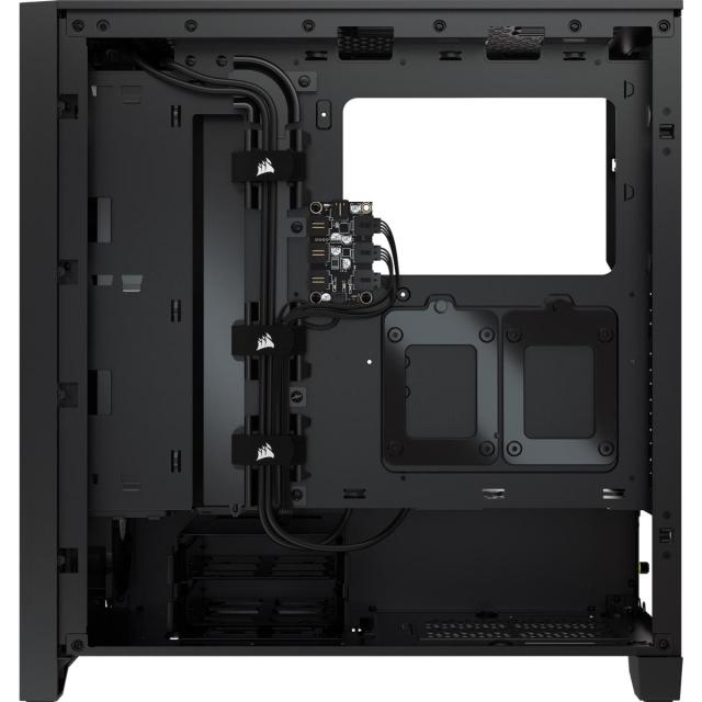 Кутия Corsair iCUE 4000X RGB Mid Tower, Tempered Glass, Черно, CC-9011204-WW