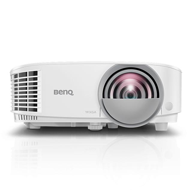 Мултимедиен проектор BenQ MW826ST Short Throw, DLP, WXGA(1280x800), 20 000:1, 3400 ANSI Lumens, VGA, HDMI, USB, LAN RJ45, Speaker, Optional Interactive Kit (PW02/PT12), 3D Ready