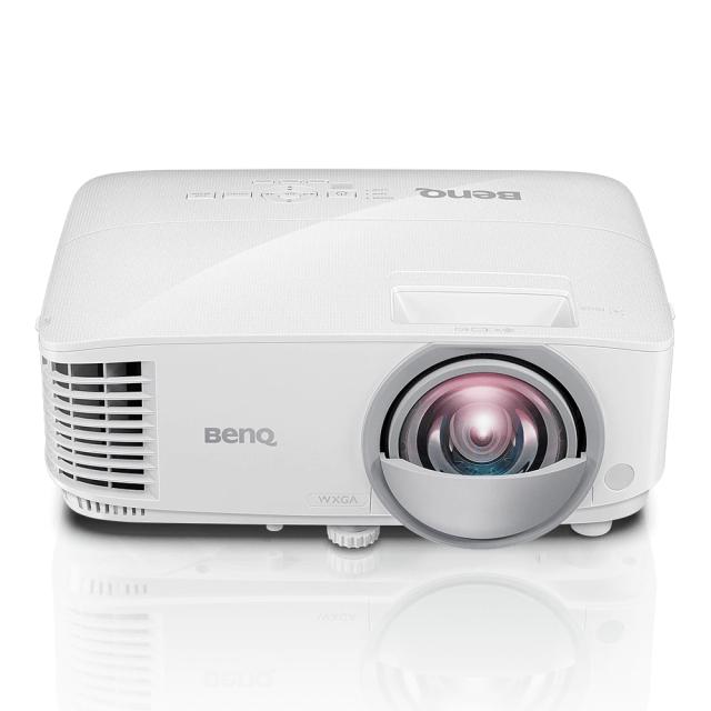Мултимедиен проектор BenQ MW826ST Short Throw, DLP, WXGA(1280x800), 20 000:1, 3400 ANSI Lumens, VGA, HDMI, USB, LAN RJ45, Speaker, Optional Interactive Kit (PW02/PT12), 3D Ready