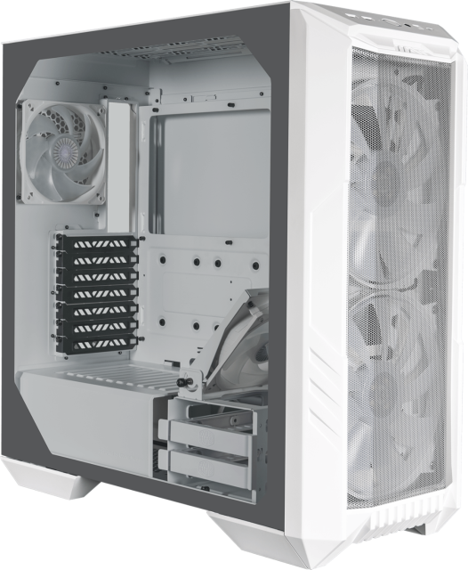 Кутия Cooler Master HAF 500 White