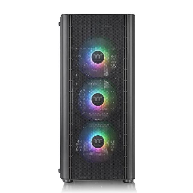 Кутия Thermaltake V250 TG Air ARGB, Tempered Glass, Mid-Tower, Black