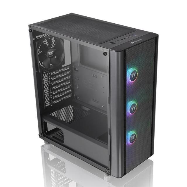 Кутия Thermaltake V250 TG Air ARGB, Tempered Glass, Mid-Tower, Black