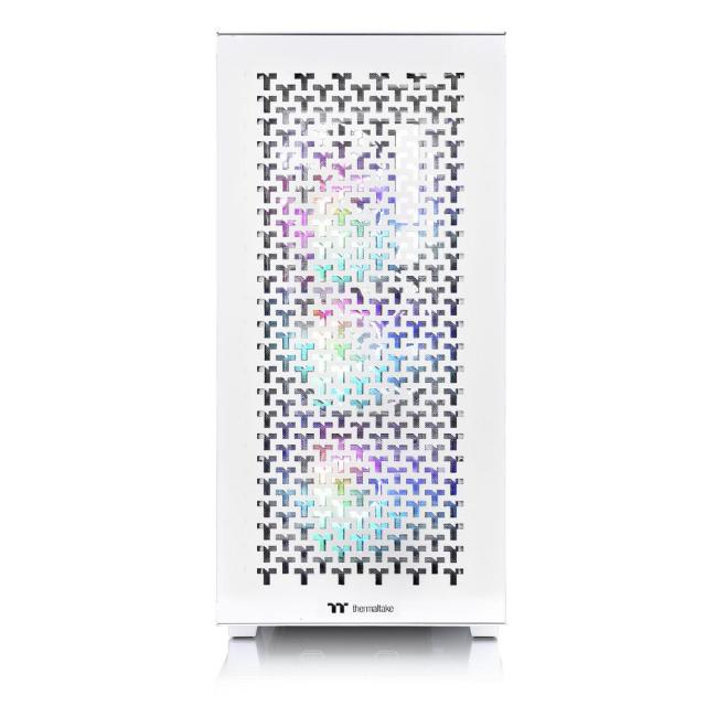 Кутия Thermaltake V350 TG Air ARGB, Tempered Glass, Mid-Tower, White
